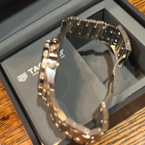 Tag Heuer Men's Silver and Blue Watch - Picture 3 of 8